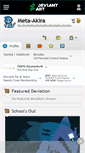 Mobile Screenshot of meta-akira.deviantart.com