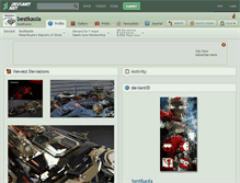 Tablet Screenshot of bestkaola.deviantart.com