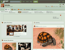 Tablet Screenshot of keiroko.deviantart.com