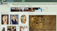 Desktop Screenshot of facebreak.deviantart.com
