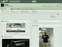 Tablet Screenshot of drman.deviantart.com