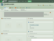 Tablet Screenshot of friendoclove2plz.deviantart.com