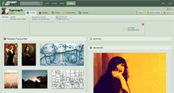 Desktop Screenshot of fuamnach.deviantart.com