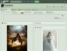 Tablet Screenshot of fuzzybuzzy.deviantart.com