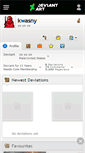 Mobile Screenshot of kwasny.deviantart.com