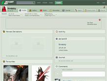 Tablet Screenshot of kwasny.deviantart.com