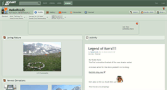 Desktop Screenshot of maikorules.deviantart.com