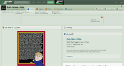 Desktop Screenshot of bush-haters-unite.deviantart.com