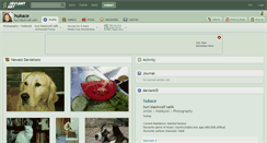Desktop Screenshot of hukace.deviantart.com