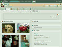 Tablet Screenshot of hukace.deviantart.com