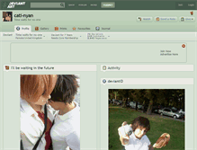 Tablet Screenshot of cati-nyan.deviantart.com