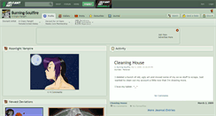 Desktop Screenshot of burning-soulfire.deviantart.com