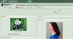 Desktop Screenshot of happymint.deviantart.com