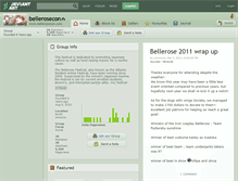 Tablet Screenshot of bellerosecon.deviantart.com