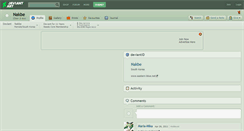 Desktop Screenshot of nakbe.deviantart.com