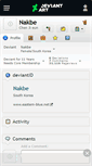 Mobile Screenshot of nakbe.deviantart.com