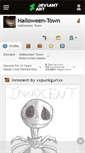 Mobile Screenshot of halloween-town.deviantart.com