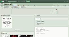 Desktop Screenshot of kitsune-no-kari.deviantart.com