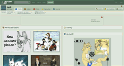 Desktop Screenshot of jedii.deviantart.com