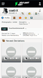 Mobile Screenshot of coatl-x.deviantart.com