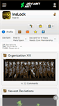 Mobile Screenshot of inslock.deviantart.com