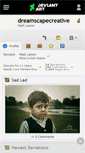 Mobile Screenshot of dreamscapecreative.deviantart.com