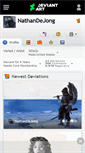 Mobile Screenshot of nathandejong.deviantart.com