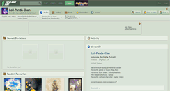 Desktop Screenshot of loli-panda-chan.deviantart.com