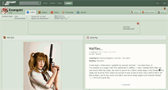 Desktop Screenshot of exsanguini.deviantart.com