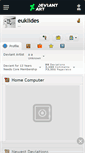 Mobile Screenshot of euklides.deviantart.com