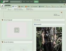 Tablet Screenshot of euklides.deviantart.com