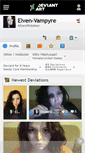 Mobile Screenshot of elven-vampyre.deviantart.com