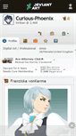 Mobile Screenshot of curious-phoenix.deviantart.com