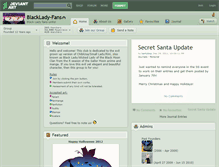 Tablet Screenshot of blacklady-fans.deviantart.com
