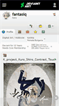 Mobile Screenshot of fantasiq.deviantart.com