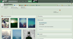 Desktop Screenshot of burnmyshadow.deviantart.com