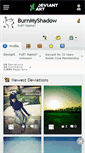 Mobile Screenshot of burnmyshadow.deviantart.com