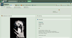 Desktop Screenshot of emperex.deviantart.com