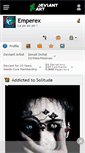 Mobile Screenshot of emperex.deviantart.com