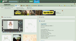 Desktop Screenshot of angelxdoll.deviantart.com