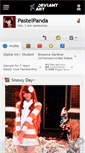 Mobile Screenshot of pastelpanda.deviantart.com