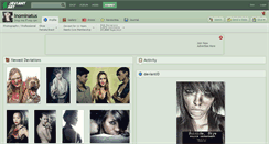 Desktop Screenshot of inominatus.deviantart.com