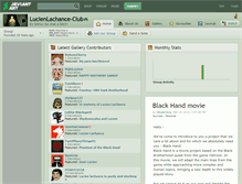 Tablet Screenshot of lucienlachance-club.deviantart.com