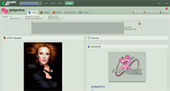 Desktop Screenshot of pinkperfect.deviantart.com