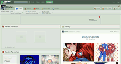 Desktop Screenshot of drames.deviantart.com