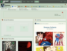Tablet Screenshot of drames.deviantart.com