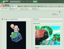 Tablet Screenshot of bijman.deviantart.com