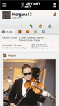 Mobile Screenshot of morgana13.deviantart.com