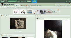 Desktop Screenshot of angelkat-pawprints.deviantart.com