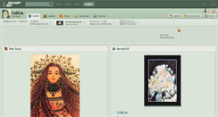 Desktop Screenshot of codlia.deviantart.com